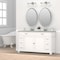 Zenith Metal Zenna Home 31 in. H X 21 in. W X 4 in. D Oval Medicine Cabinet/Mirror MMV1032 - alternate 2